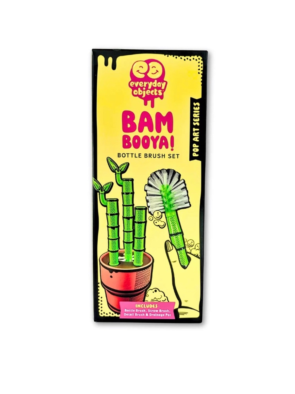BAMBOO 3 Piece Bottle Brush Set